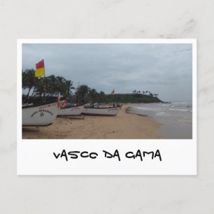 Vasco da Gama, Goa (India) Postcard
