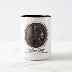 Vasco Nunez de Balboa Two-Tone Coffee Mug