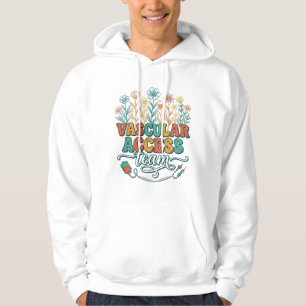 Vascular Access Team Floral Medical Shirt Design_1