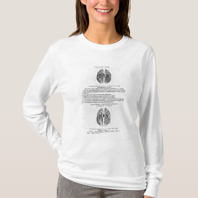 Vascular system of the brain T-Shirt (Front)