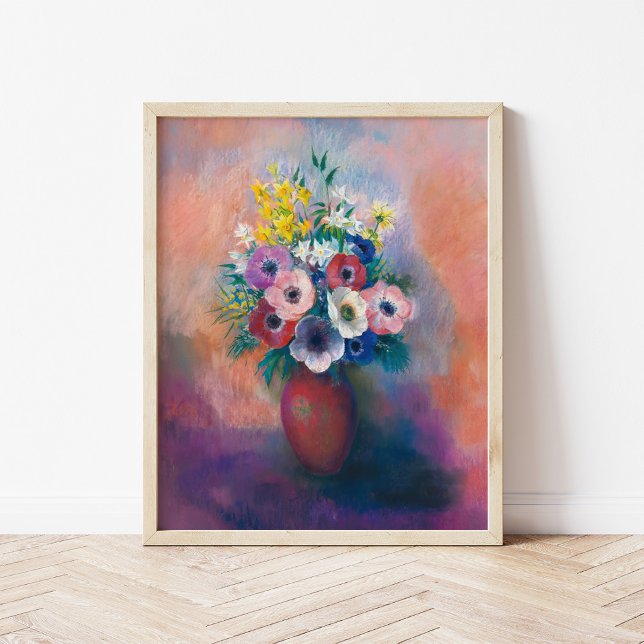 Vase D’anémones | Odilon Redon Poster (Creator Uploaded)
