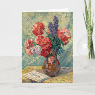 Vase de Fleurs Maximilien Luce Card
