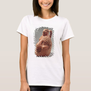 Vase in shape of double head, c.400 AD (pottery) T-Shirt