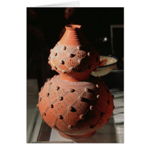 Vase in the shape of a gourd