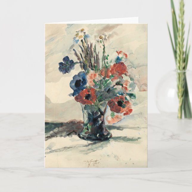 Vase mit Blumen | Lovis Corinth Card (Front)