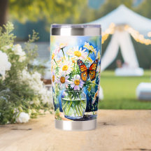 Vase of Daisies Pretty Floral  