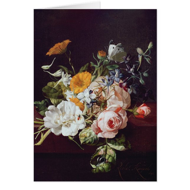 Vase of Flowers, 1695 (Front)