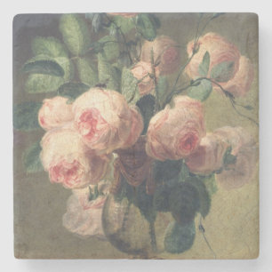 Vase of Flowers 2 2 Stone Coaster