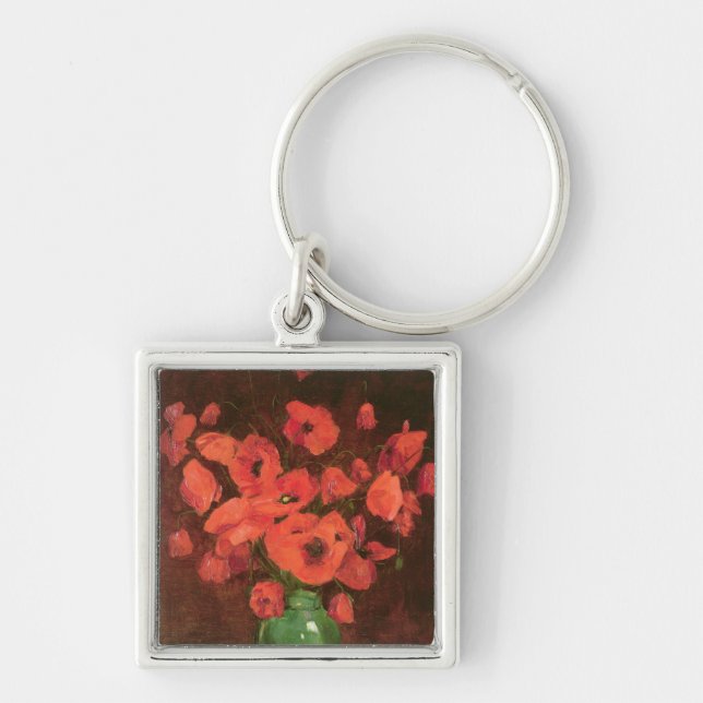 Vase of Flowers 2 Key Ring (Front)