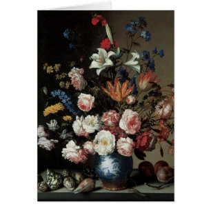 Vase of Flowers by a Window, Balthasar van der Ast