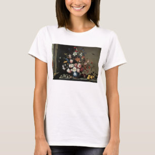 Vase of Flowers by a Window, Balthasar van der Ast T-Shirt