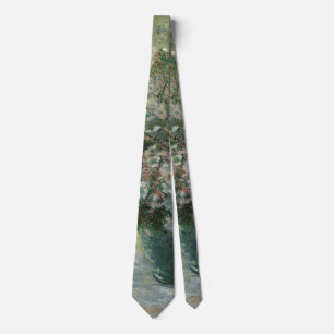 Vase of Flowers by Claude Monet Tie