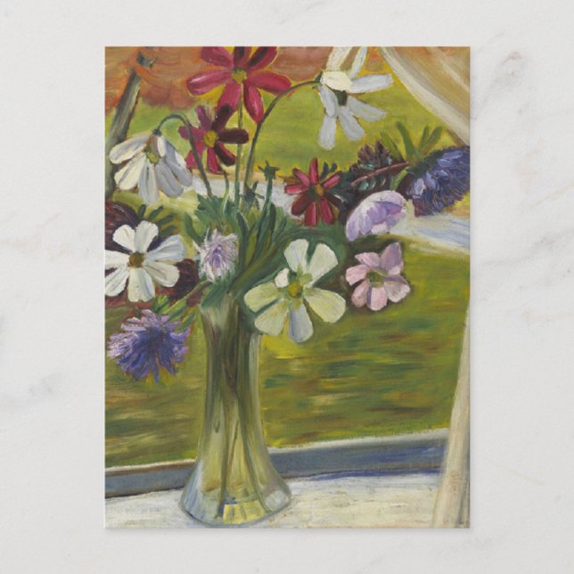 Vase of Flowers by Prudence Heward Postcard (Front)
