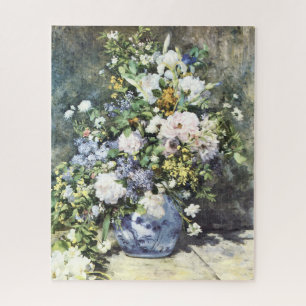Vase of Flowers by Renoir Jigsaw Puzzle