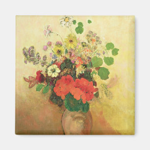 Vase of Flowers, c.1908-10 (oil on canvas) Magnet