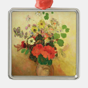 Vase of Flowers, c.1908-10 (oil on canvas) Metal Ornament