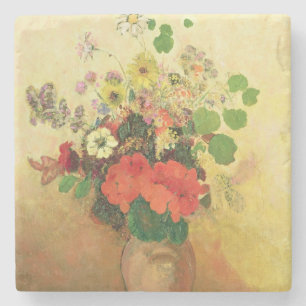 Vase of Flowers, c.1908-10 (oil on canvas) Stone Coaster