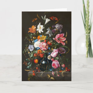Vase of Flowers   Jan Davidsz de Heem Card