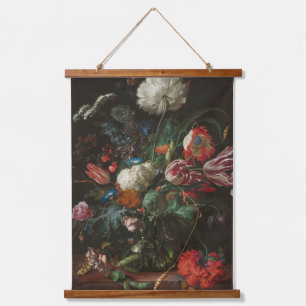 Vase of Flowers - Jan Davidsz. de Heem Hanging Tapestry