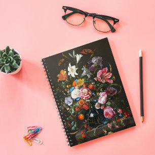 Vase of Flowers   Jan Davidsz de Heem Notebook