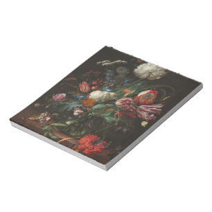 Vase of Flowers - Jan Davidsz. de Heem Notepad