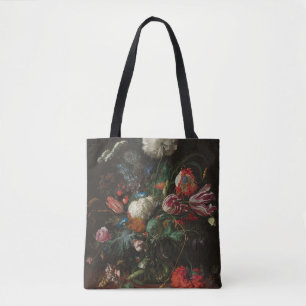 Vase of Flowers - Jan Davidsz. de Heem Tote Bag