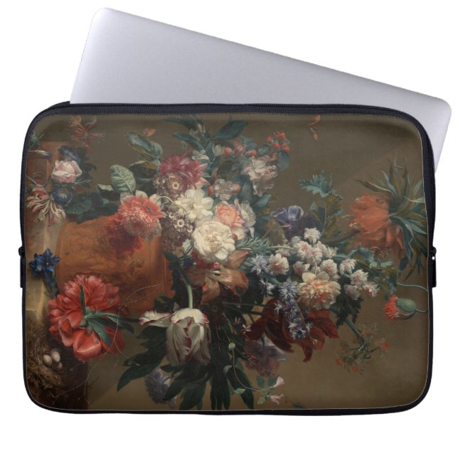 Vase of Flowers - Jan van Huysum Laptop Sleeve (Front)