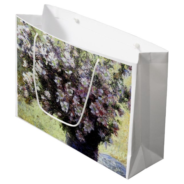 Vase of Flowers Large Gift Bag (Front Angled)