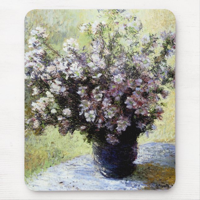 Vase of Flowers Mouse Pad (Front)