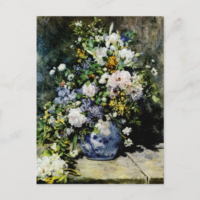 Vase of Flowers Postcard (Front)