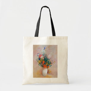 Vase of Flowers, Redon Tote Bag