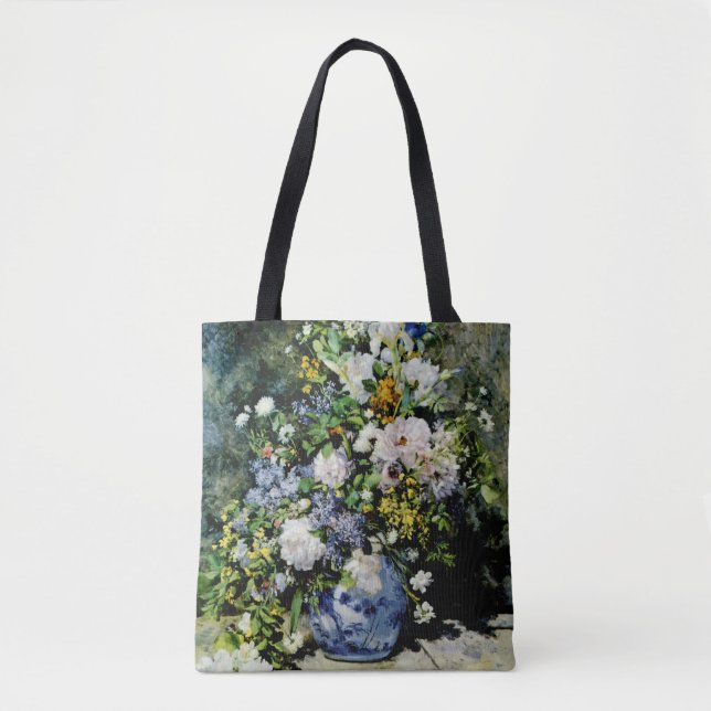 Vase of Flowers Tote Bag (Front)