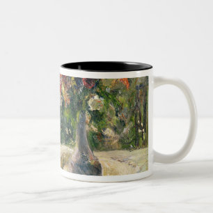 Vase of Flowers Two-Tone Coffee Mug