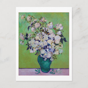 Vase of Roses, Vincent van Gogh Postcard