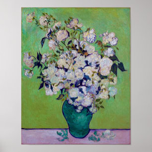 Vase of Roses, Vincent van Gogh Poster
