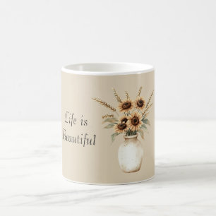 Vase of Sunflowers Coffee Mug