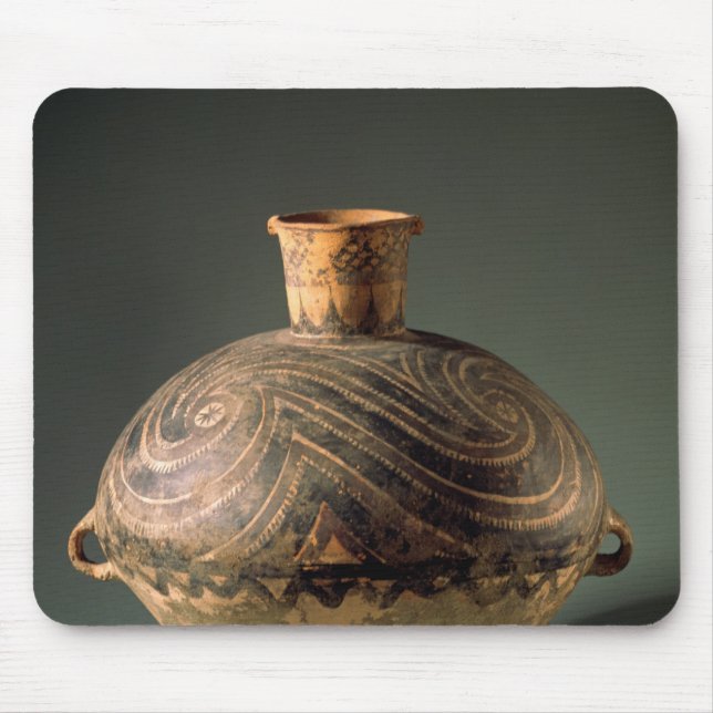 Vase painted with a spiral pattern, from Gansu Mouse Pad (Front)
