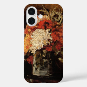 Vase with Carnations by Vincent van Gogh iPhone 16 Case