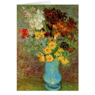 Vase with Daisies and Anemones by Vincent van Gogh