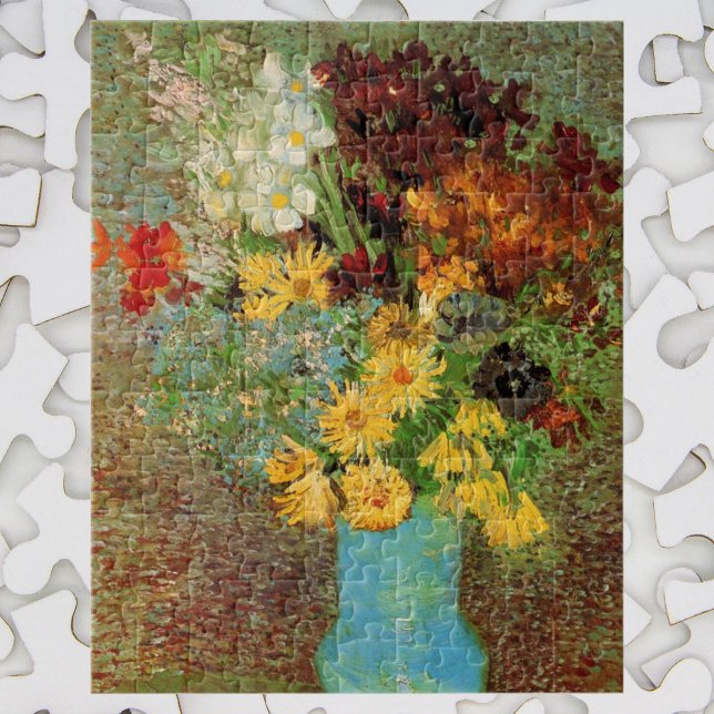 Vase with Daisies and Anemones by Vincent van Gogh Jigsaw Puzzle (Creator Uploaded)