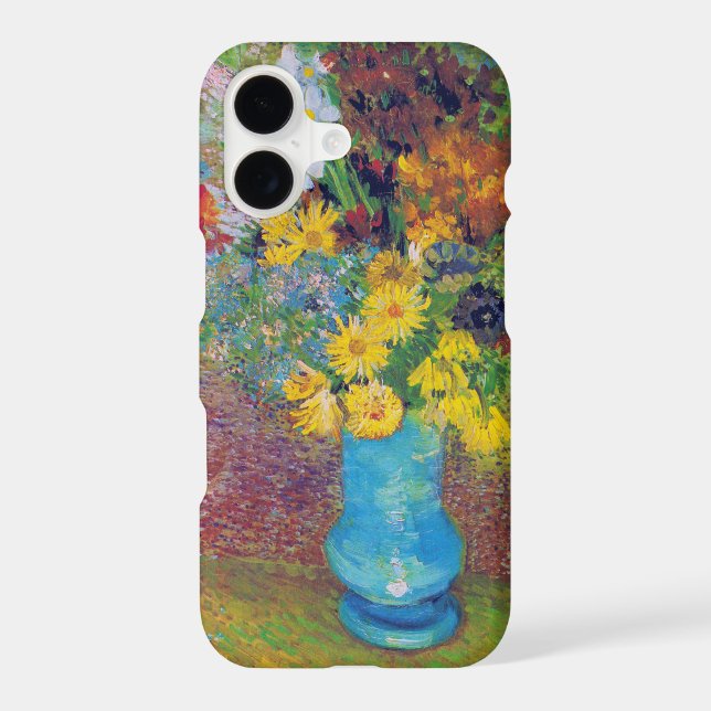 Vase with Daisies and Anemones, Van Gogh (Back)