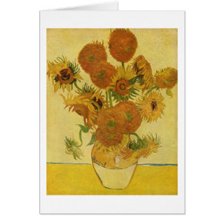 Vase with Fifteen Sunflowers, Van Gogh Fine Art