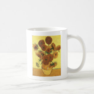 Vase with fifteen sunflowers,Vincent van Gogh Coffee Mug