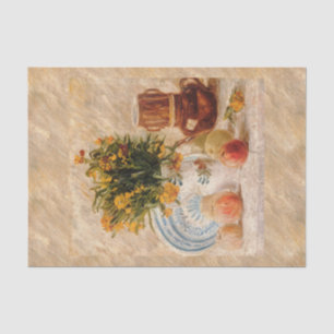 Vase with Flowers, Coffeepot and Fruit, van Gogh Tissue Paper