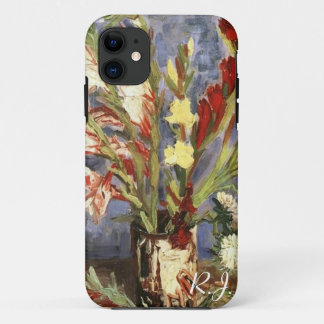 Vase with Gladioli 1886, Vincent van Gogh iPhone 11 Case