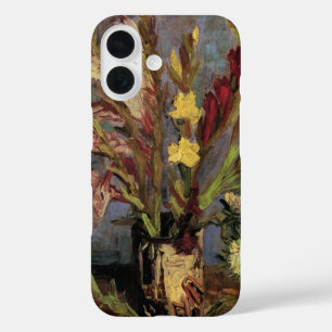 Vase with Gladioli by Vincent van Gogh iPhone 16 Case