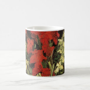Vase with Gladioli, Carnations by Vincent van Gogh Coffee Mug