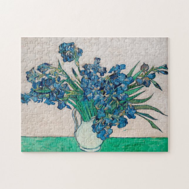 Vase with Irises, Van Gogh Jigsaw Puzzle (Horizontal)