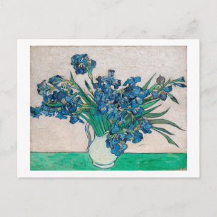 Vase with Irises, Van Gogh Postcard