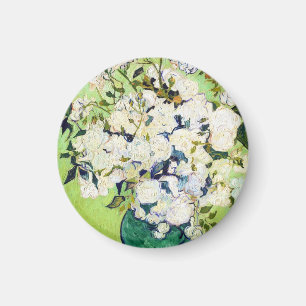 Vase with Roses Vincent Van Gogh painting Magnet